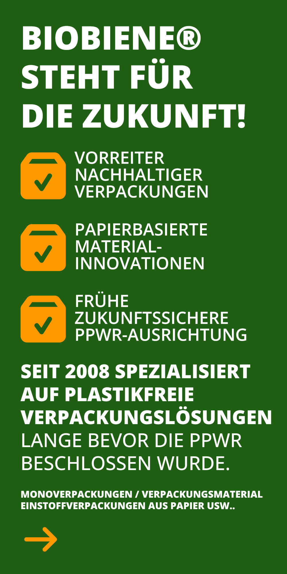 Biobiene steht für die Zukunft