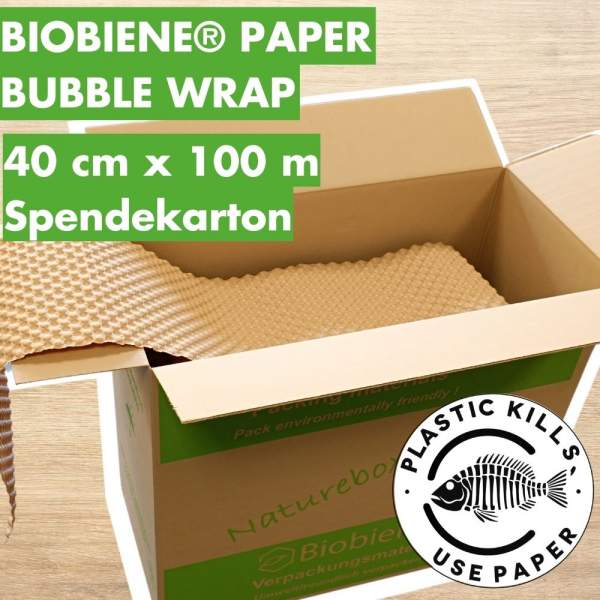 BIOBIENE®-PAPER-BUBBLE-WRAP-40-cm-100-m